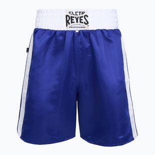 Boxershorts Herren Cleto Reyes Satin Boxing blue/white
