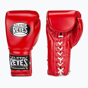 Boxhandschuhe Cleto Reyes Lace Up SPaarring red