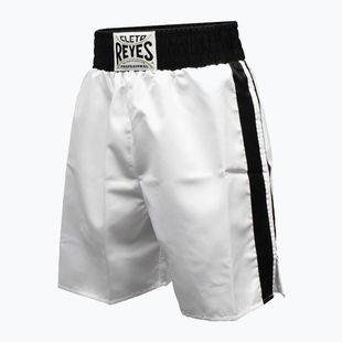 Boxershorts Herren Cleto Reyes Satin Boxing white/black