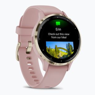 Uhr Garmin Venu 3S soft gold/dust rose