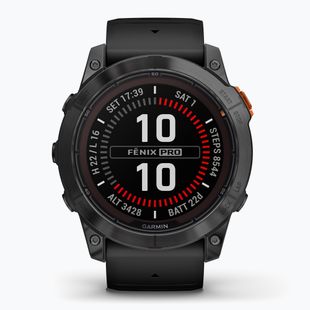 Uhr Garmin Fenix 7X Pro Solar slate gray/black