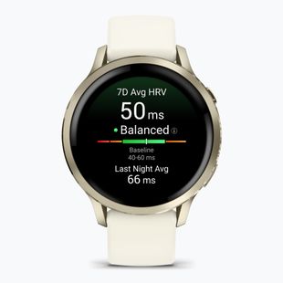 Smartwatch Garmin Venu 4 41 mm lunar gold/bone