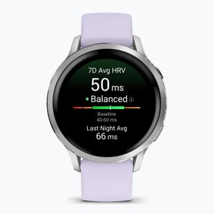 Uhr Garmin Venu 4 41 mm silver/perwinkle