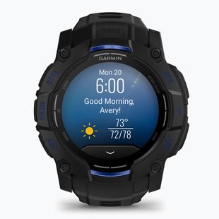 Smartwatch Garmin Instinct 3 50 mm Amoled Tactical black/black