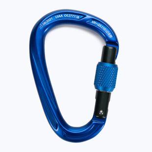 Kletterkarabiner Mammut Crag HMS Screwgate ultramarine