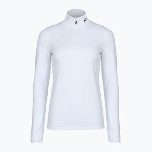 Ski Sweatshirt Hoodie Damen KJUS Feel Midlayer Half Zip white