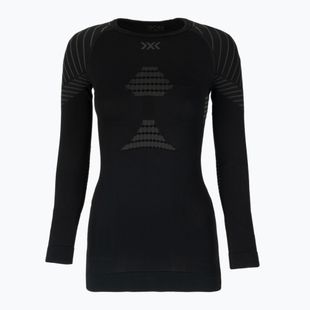 Damen Thermoaktiv-Sweatshirt X-Bionic Invent 4.0 LS black/charcoal