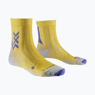 Socken X-Socks Trekking Perfom Ankle flax gold/amethyst