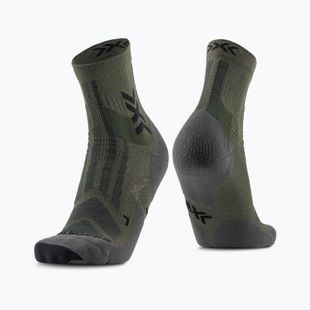 Socken X-Socks Hike Discover Ankle dark sage/black