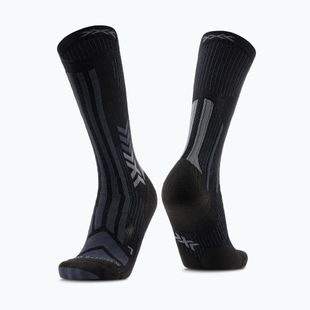 Herren-Socken X-Socks Trekking Perform Merino Crew black/charcoal