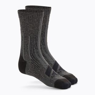 Trekking Socken X-Socks Hike Perform Merino Crew black/charcoal