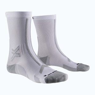 Laufsocken Herren X-Socks Trailrun Discover Crew arctic white/pearl grey