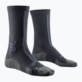 Laufsocken Herren X-Socks Trailrun Discover Crew black/charcoal