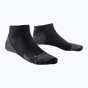 Laufsocken Herren X-Socks Run Discover Low Cut black/charcoal