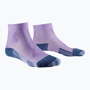 Socken Damen X-Socks Trailrun Discover Ankle orchid/sunset  blue