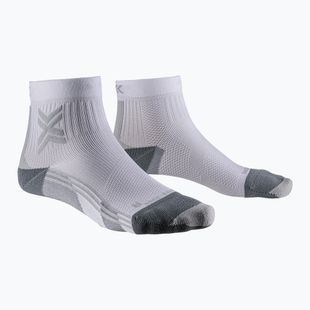 Laufsocken Damen X-Socks Run Discover Ankle arctic white/pearl grey