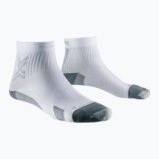 Laufsocken Herren X-Socks Run Discover Ankle arctic white/pearl grey
