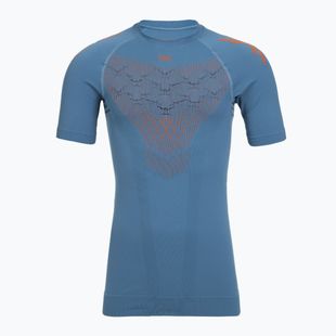 Herren-Laufshirt X-Bionic Twyce Run blue/white
