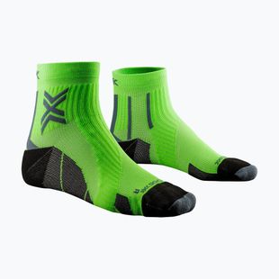 Herren­socken X-Socks Run Perform Ankle fluo/green