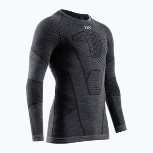 Herren Thermoaktivshirt X-Bionic Symbio Merino Shirt rhino grey
