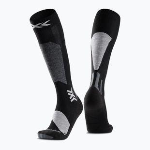 Skisocken X-Socks Ski Discover Otc x black/light grey