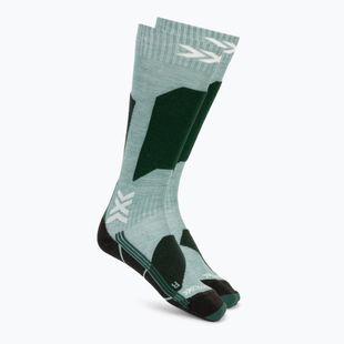 Skisocken Damen X-Socks Ski Discover Otc sage green/english lawn