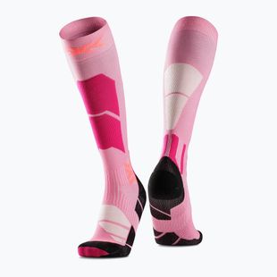 Skisocken X-Socks Ski Perform Otc light pink/light sand
