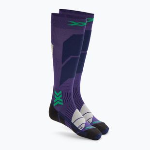 Skisocken Damen X-Socks Ski Perform Otc deep purple/light sand