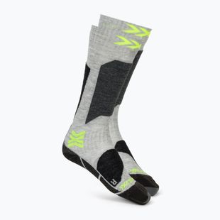 Skisocken Kinder X-Socks Ski Discover Otc rhino grey/canary