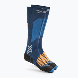 Skisocken X-Socks Ski Touring Perform Otc marine/orange