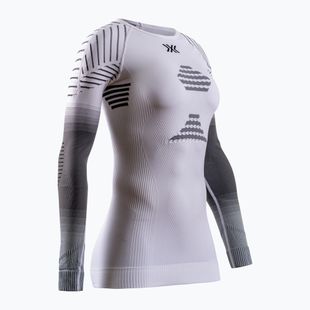 Damen Thermoaktivshirt X-Bionic Invent Fx Shirt white/grey/light grey