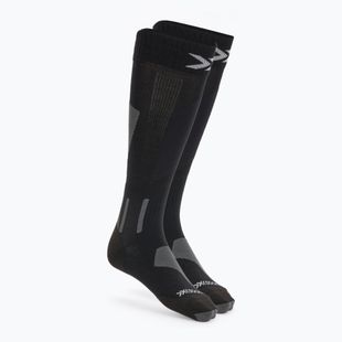 Skisocken X-Socks Ski Discover Merino Otc x black/grey