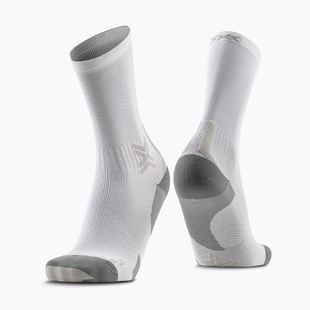Socken X-Socks Run Discover Crew arctic white/pearl grey