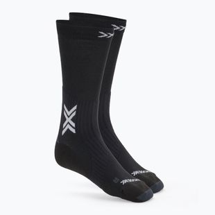 Socken X-Socks Run Perform Warm Crew x black/light grey