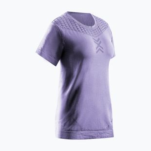 Damen-Laufshirt X-Bionic X-Ential Shirt dusty lavender