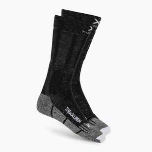 Socken X-Socks Trek X Linen dolomite grey melange/opal black