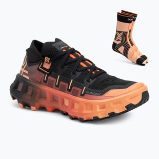 X-Bionic Terraskin X01 x schwarz/dunkler Pfirsich/frischer Pfirsich Laufschuh