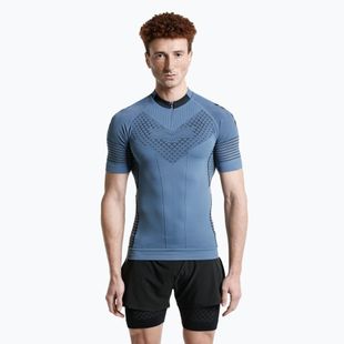Men's X-Bionic Twyce Race schieferblau/x schwarz Laufshirt