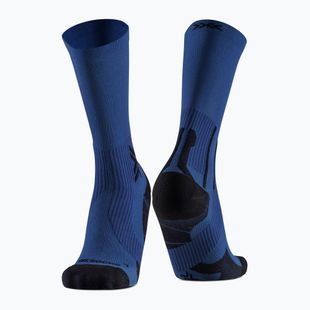 Herrensocken X-Socks Run Perform Crew marine/x schwarz