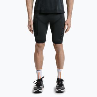 Men's X-Bionic Xceed Run Tights x schwarz/rhino grau thermal shorts