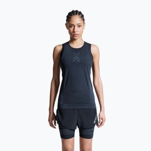 Damen-Laufshirt X-Bionic Xceed Run x schwarz/rhino grau