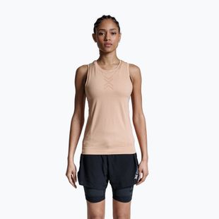 Damen-Laufshirt X-Bionic Xceed Run fresh peach/dusty rose