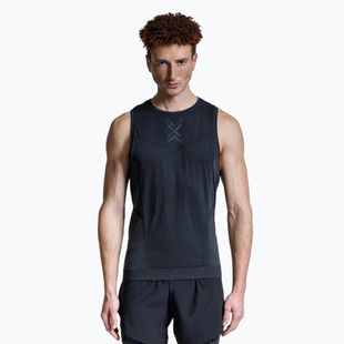 Men's X-Bionic Xceed Run x schwarz/rhino grau Lauftank Top