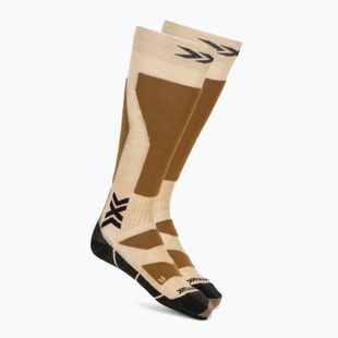 Snowboard-Socken X-Socks Snowboard Discover Otc sand/dark sand