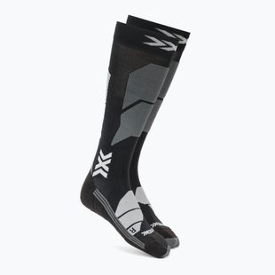 Damen Skisocken X-Socks Ski Perform Otc x black/light grey