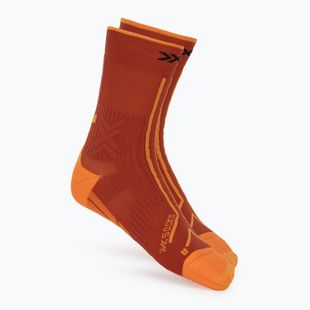 Socken X-Socks Trailrun Terraskin Expert Crew burnt red/orange