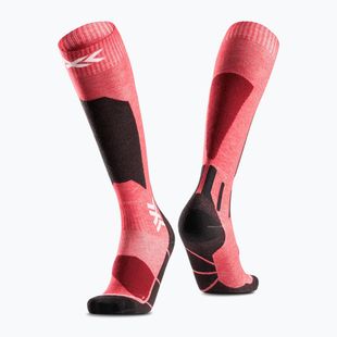 Skisocken X-Socks Ski Discover Otc hot red