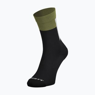 Socken SCOTT Block Stripe Crew black/fir green