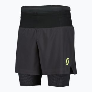 Herren-Laufshorts SCOTT RC Run Hybrid black/yellow