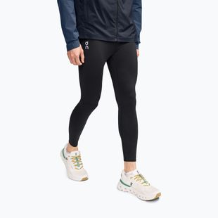 Herren-Laufleggings On Core Tights schwarz